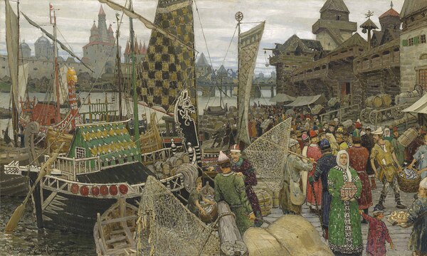 Apollinary Vasnetsov   Old Veliky Novgorod [1901] by ASAR STUDIOS